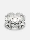 Midnightfactory Maltese-cross Quadruplets Ring