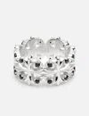 Midnightfactory Maltese-cross Quadruplets Ring