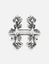 Midnightfactory Quadro Ring In Pattern