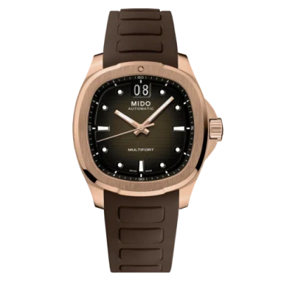 Pre-owned Mido - M0495263729100 - Multifort Tv Big Date