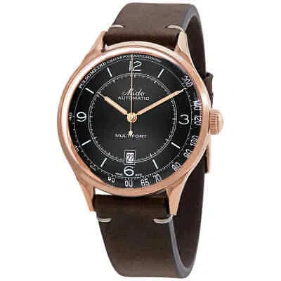 Pre-owned Mido Automatic Black Dial Men's Watch M0404073606000