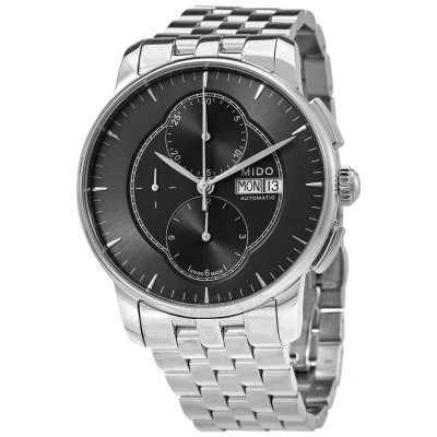 Mido Baroncelli Chronograph Automatic Black Dial Men's Watch M86074131