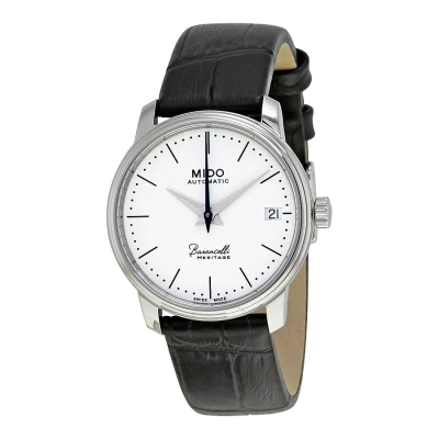 Mido Baroncelli Heritage Automatic Ladies Watch M027.207.16.010.00 In Black / White