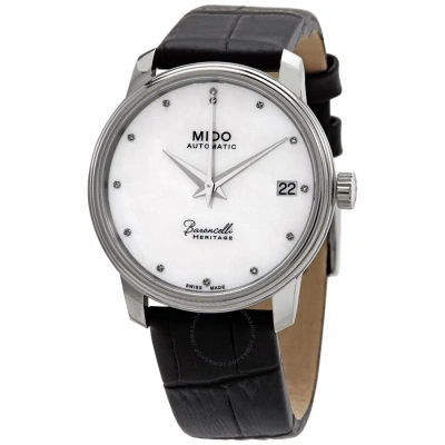 Mido Baroncelli Heritage Automatic Ladies Watch M027.207.16.106.00 In Black