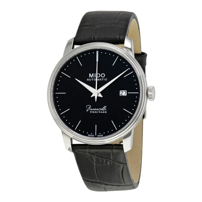 Mido Baroncelli Heritage Automatic Watch M027.407.16.050.00 In Black