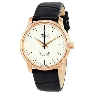 Pre-owned Mido Baroncelli Iii Automatic Men's Watch M027.407.36.260.00