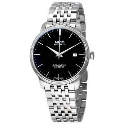 Pre-owned Mido Baroncelli Iii Automatic Men's Watch M027.408.11.051.00