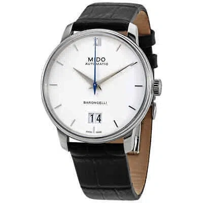 Pre-owned Mido Baroncelli Iii Automatic White Dial Men's Watch M027.426.16.018.00