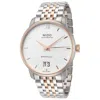 Mido Baroncelli Men's Watch In Silver