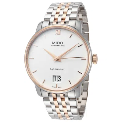 Mido Baroncelli Men's Watch In Silver