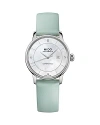 Mido Baroncelli Signature Lady Colours Watch, 30mm In Silver/multi
