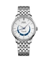 Mido Baroncelli Smiling Moon Watch, 39mm In White/silver