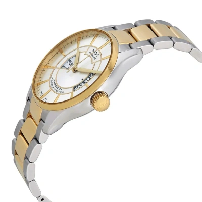 Mido Belluna Automatic Silver Dial Men's Watch M001.431.22.031.00 In Two Tone  / Gold / Gold Tone / Silver / Yellow