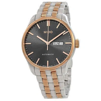 Pre-owned Mido Belluna Ii Automatic Anthracite Dial Men's Watch M024.630.22.061.00