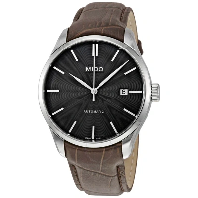 Mido Belluna Ii Automatic Black Dial Men's Watch M024.407.16.061.00 In Brown