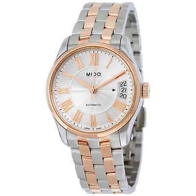 Pre-owned Mido Belluna Ii Automatic Ladies Watch M024.207.22.033.00