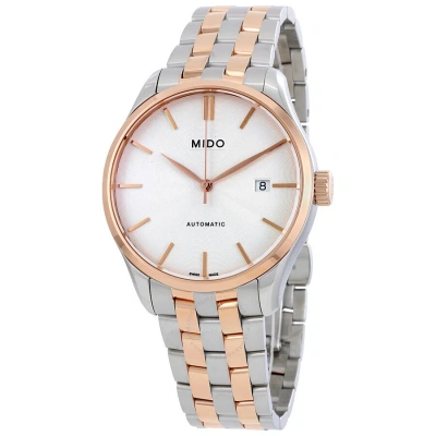 Mido Belluna Ii Automatic Silver Dial Men's Watch M024.407.22.031.00 In Multi