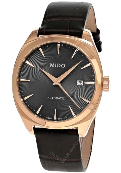 Pre-owned Mido Belluna Royal Gent Auto Anthracite Dial Men's Watch M024.507.36.061.00