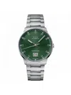 Mido Clock  Commander Big Date In Green
