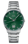 Mido Commander Big Date Automatic Bracelet Watch, 42mm