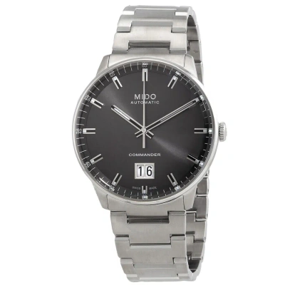 Mido Commander Big Date Automatic Grey Dial Men's Watch M021.626.11.061.00 In Anthracite / Grey