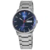 Mido Commander Blue Dial Steel Men's Watch M021.431.11.041.00 In Metallic