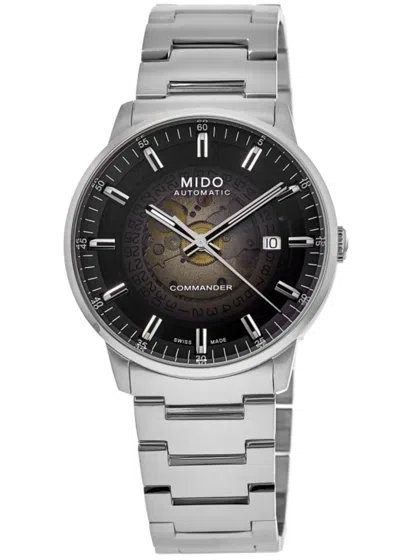 Mido Commander Gradient Automatic Black Dial Steel Men's Watch M021.407.11.411.00