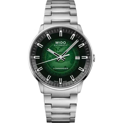 Mido Commander Gradient Automatic Green Bracelet Watch, 40mm In Purple