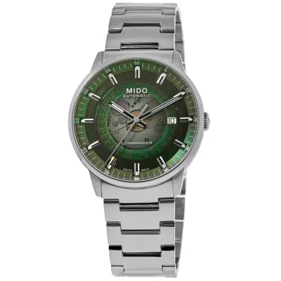 Mido Commander Gradient Automatic Green Dial Stainless Steel Men's Watch M021.407.11.411.03