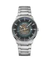 Mido Commander Gradient Watch, 40mm In Gray/silver