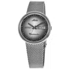 Mido Commander Shade Silver Dial Steel Women's Watch M8429.4.27.11 In Silver