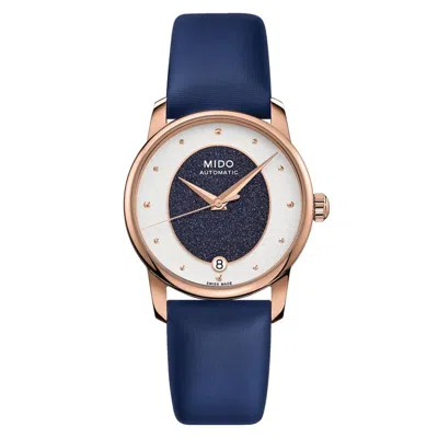 Mido Ladies' Watch  Baroncelli ( 33 Mm) Gbby2 In Blue