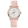 Mido Leather Dress Women's Watch In Pink