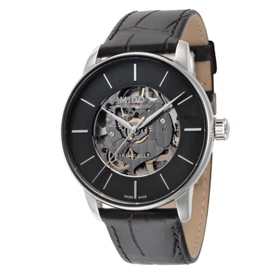 Mido Men's Baroncelli 39mm Automatic Watch M0374361606100 In Black