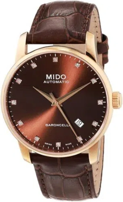 Pre-owned Mido Men's Baroncelli Ii 38mm Automatic Watch M86003648