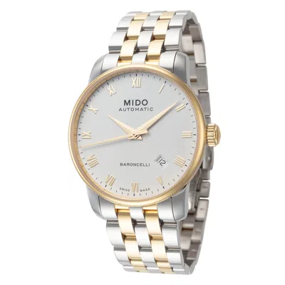 Mido Men's Baroncelli Jubilee 38mm Automatic Watch M86009261 In Gold