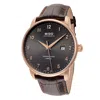 Mido Men's Baroncelli Jubilee 42mm Brown Automatic Watch In Brown