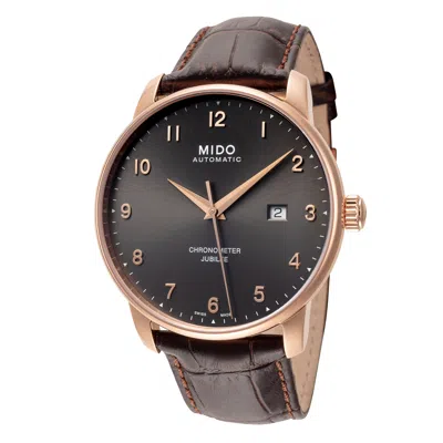 Mido Men's Baroncelli Jubilee 42mm Brown Automatic Watch