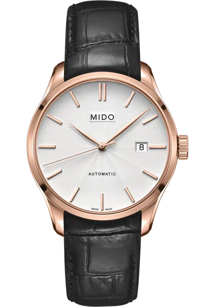 Mido Men's Belluna Ii 40mm Automatic Watch In Gold