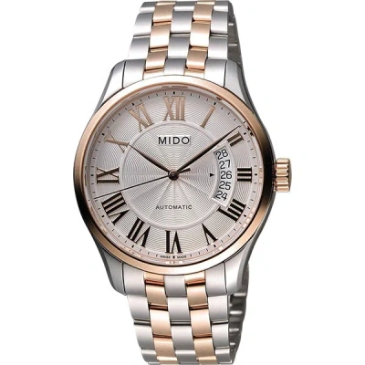 Mido Men's Belluna Ii 40mm Automatic Watch In Gold