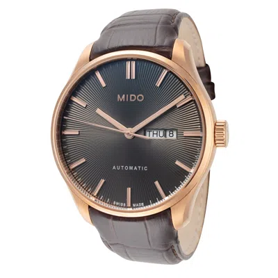 Mido Men's Belluna Ii 42.5mm Automatic Watch M0246303606100 In Brown