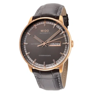 Pre-owned Mido Men's M0164303606180 Commander 40mm Automatic Watch