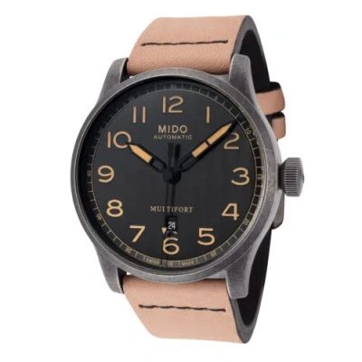 Pre-owned Mido Men's M0326073605099 Multifort 44mm Automatic Watch