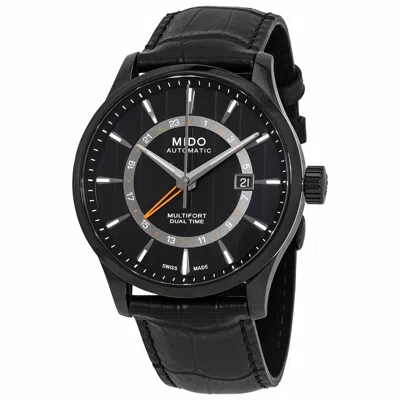 Mido Men's Multifort 42mm Automatic Watch In Black