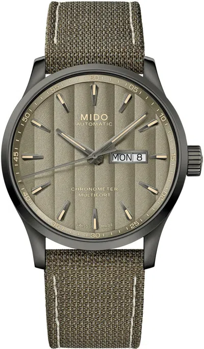 Mido Men's Multifort 42mm Automatic Watch In Grey