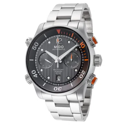 MIDO MEN'S MULTIFORT 44MM AUTOMATIC WATCH