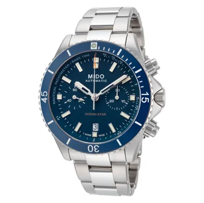 Mido Men's Ocean Star 44mm Watch M0266274404100 In Blue