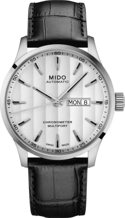 Mido Mod. Multifort Chronometer - Cosc (contrle Officiel Suisse Des Chronomètres) Gwwt1 In Black