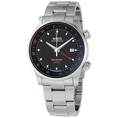 Pre-owned Mido Multifort Automatic Black Dial Watch M005.929.11.051.00
