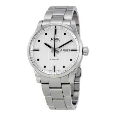 Pre-owned Mido Multifort Automatic Silver Dial Men's Watch M005.430.11.031.80